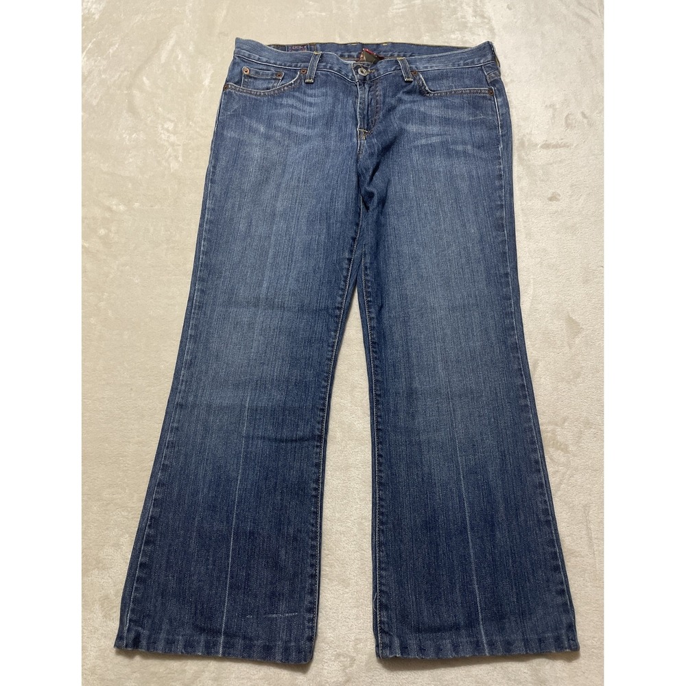 Lucky Brand Bootcut Jeans Womens 30x26 Regular Stretch Fit Flare Made In USA